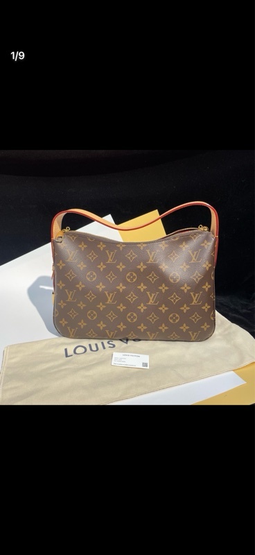 LV 路易威登 SLOUCHY小號手袋手提單肩包 尺寸：33*9*22cm