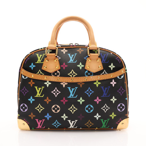 Trouville 手提包 黑彩 原花帆布 鉚釘【LOUIS VUITTON LV 路易威登】 M92662