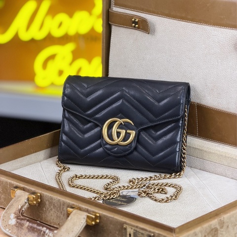 上架中🔑GUCCI  GG Marmont WOC鏈包