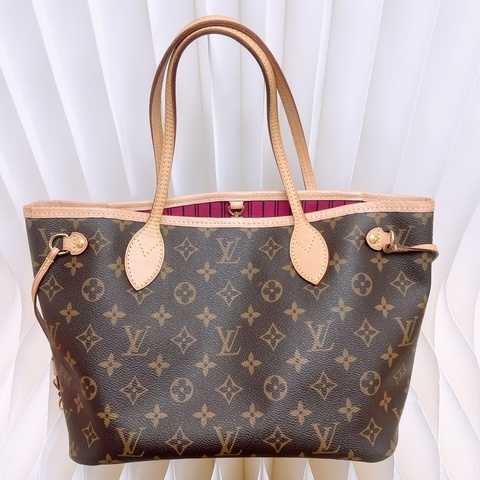 Lv neverfull pm 老花托特包
