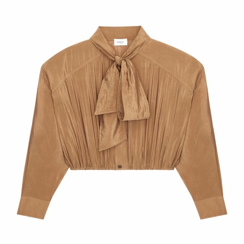 Saint Laurent 女士 長袖襯衫FR-36 FR-38 FR-40碼