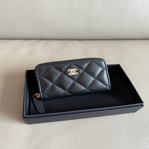 「M.Y精品」 Chanel ㄇ拉鍊錢包 晶片款 全新 送禮🎁