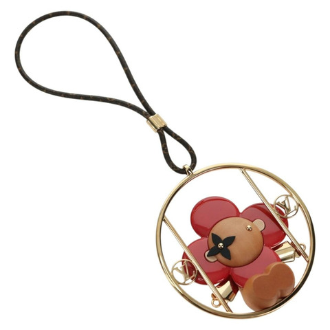 路易威登 Monogram Vivienne Swing Charm GI0301 LV Auth 161344SM