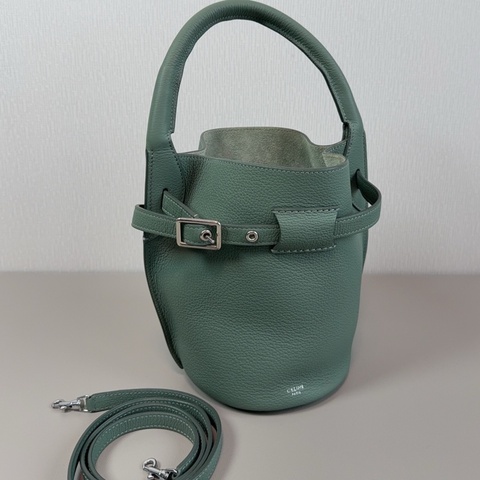 Celine big bag bucket nano全皮小水桶 可單肩斜挎手提  尺寸 21.5 x 16 x 16