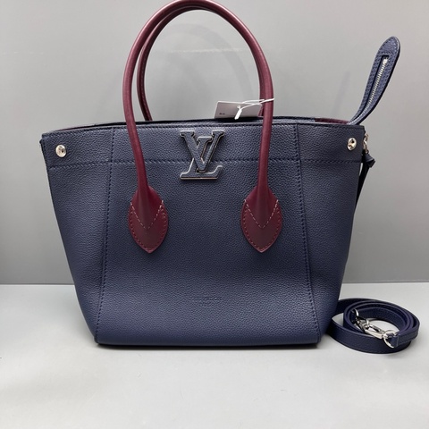 LV 路易威登深藍色Freedom Rouge鞦韆包