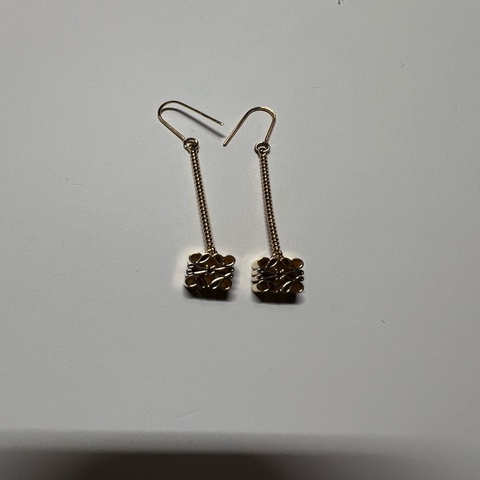 Loewe Anagram Drop Earrings