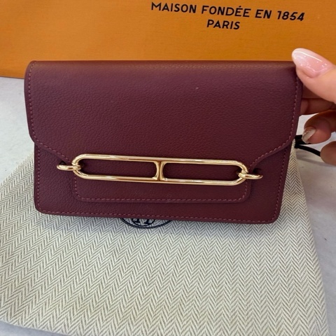 Hermes 愛馬仕roulis slim豬鼻子腰包 缺小子包