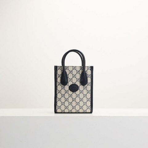 二手Gucci Retro mini 琴譜包 深藍