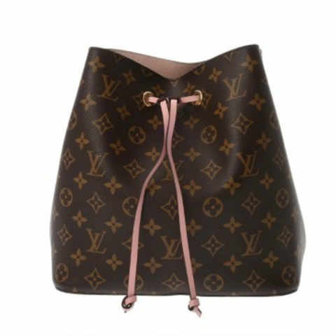 路易威登 (LOUIS VUITTON) Monogram NeoNoe Rose Poudre M44022 女士帆布單肩包 A 級二手 Ginzo