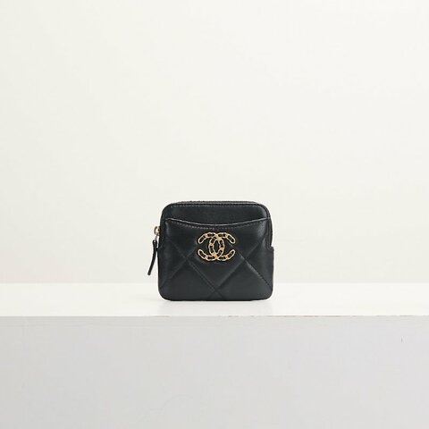 Chanel 19 吐司零錢包