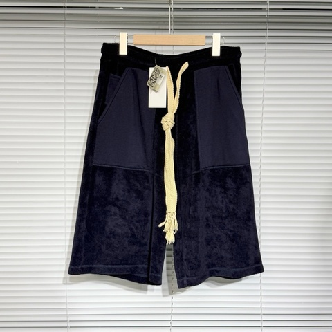 Loewe 羅意威 刺繡休閒短褲 S碼 深藍色