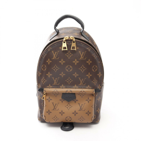路易威登 Palm Springs 雙肩包 PM 款 M44870 Monogram Reverse 帆布