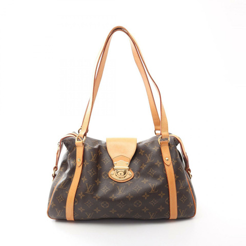 路易威登 Stresa PM 單肩手提包 M51186 Monogram 帆布皮革二手 LV