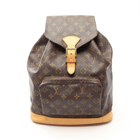 路易威登 Montsouris GM 雙肩包 M51135 Monogram 帆布 二手 LV