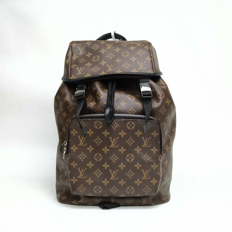 LOUIS VUITTON Zack口蓋雙肩包老花PVC老花2017肩背包