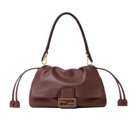 Fendi 女士 中號 Mamma Baguette 單肩包均碼碼中號、26.5cm*8.5cm*18cm