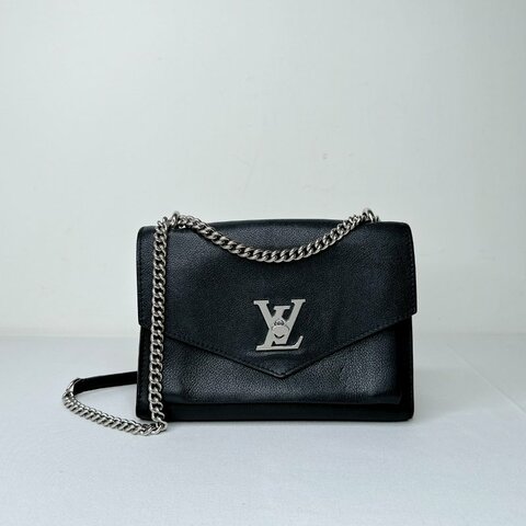 LV Mylockme小牛皮鍊帶斜背包