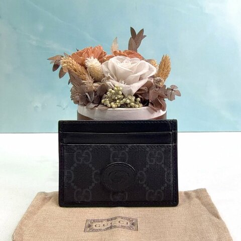 GUCCI Interlocking G老花卡夾