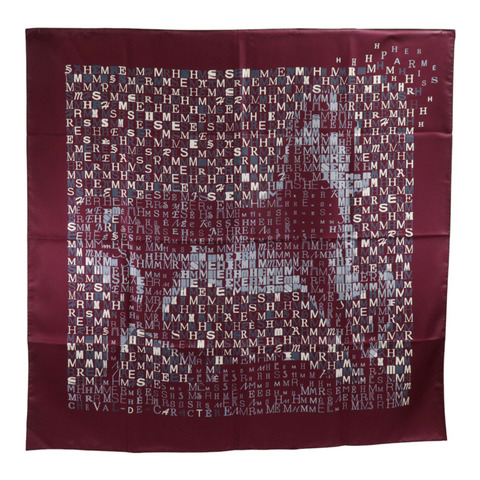 HERMES 絲質Scarf 90x90cm絲巾