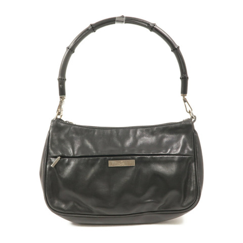 GUCCI 牛皮皮革Bamboo Hand Bag手挽袋