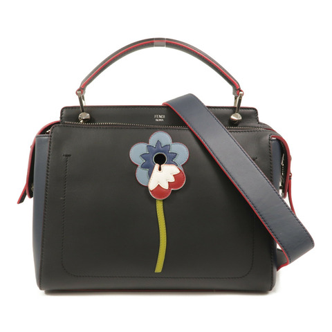FENDI 牛皮皮革Dotcom手挽肩背兩用袋