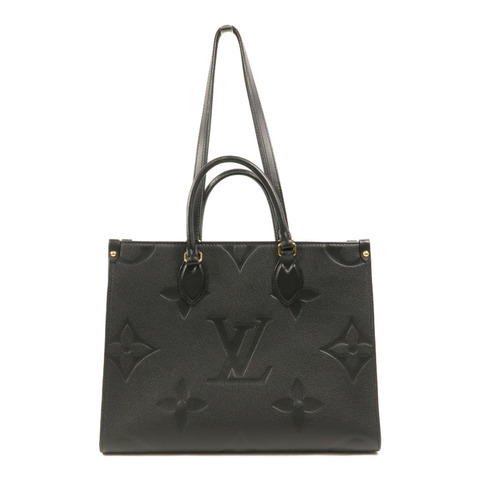 LOUIS VUITTON Monogram Empreinte On The Go MM手挽肩背兩用袋