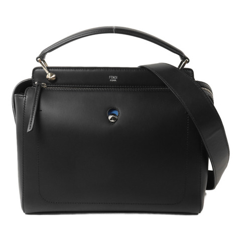 FENDI 牛皮皮革Dotcom手挽肩背兩用袋