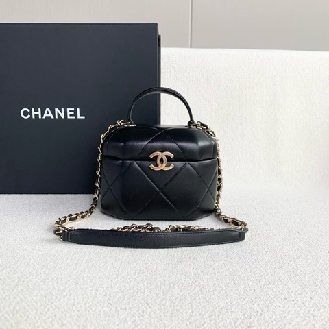 【威選精品】🖤 CHANEL 黑金月光寶盒鏈條包
