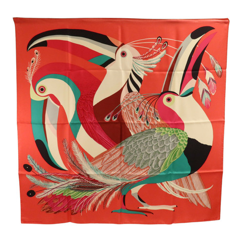 HERMES 絲質Scarf 90x90cm絲巾