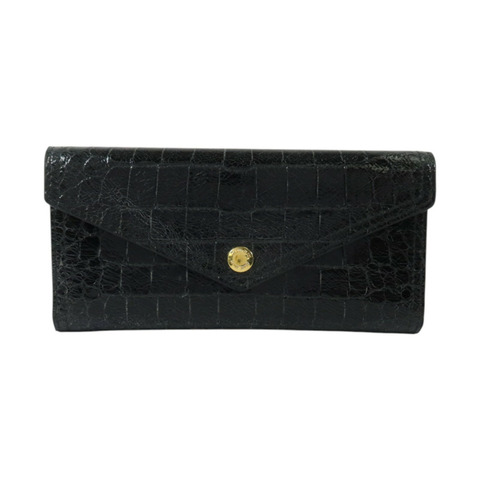 Miu Miu 牛皮皮革Long Wallet金扣長錢包