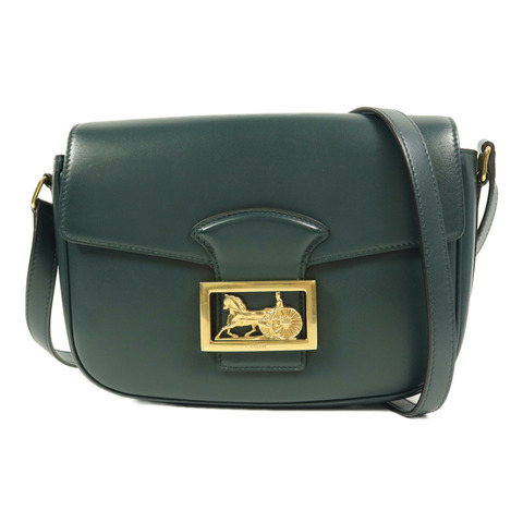 CELINE 牛皮皮革Horse Box Bag肩背袋