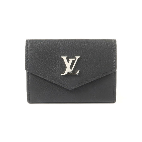 LOUIS VUITTON 牛皮皮革Lock Me Mini錢包