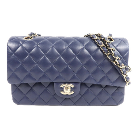 CHANEL 羊皮皮革Classic 25鏈帶手挽肩背兩用袋