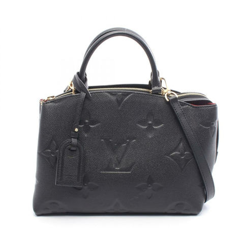 LOUIS VUITTON Petit Palais PM 斜背包手提包 M58916 Monogram empreinte noir