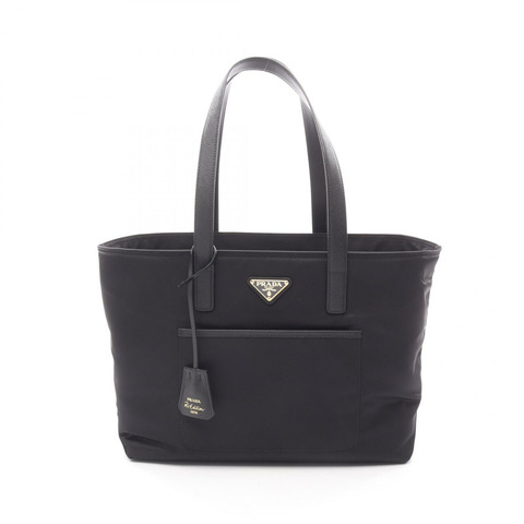 PRADA 復刻版 1978 RE 尼龍 TESSUTO+SAFFIANO 手提包 1BG555R064F0002OOO 全新