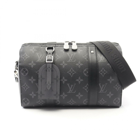 路易威登 City Keepall 單肩斜背包 M45936 Monogram Eclipse 二手