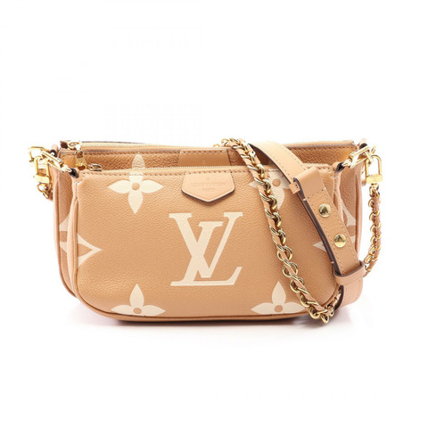 LOUIS VUITTON 多口袋配件雙色鏈條單肩手提包 M45983