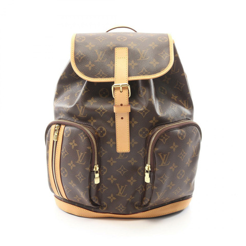 路易威登 Sac a Dos Bosphore Monogram 雙肩包 M40107 PVC 塗層帆布皮革棕色二手女款