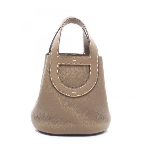 愛馬仕 (HERMES) in the loop 18 手提包 K Taurillon Clemence Etoupe 灰色 二手 GHW