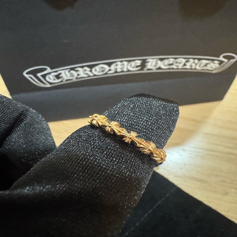 chrome hearts 22k tinye克羅心十字架戒指