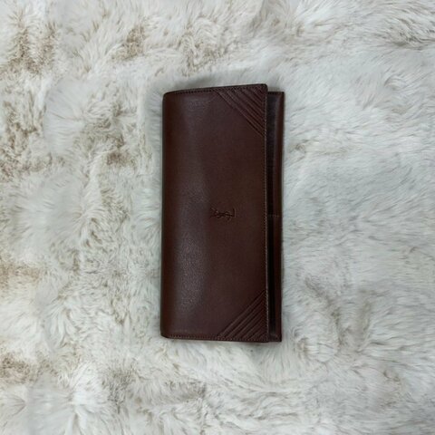 Yves Saint Laurent 復古對折長夾