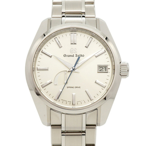 精工 Grand Power Reserve SBGA373 9R65-0CV0 銀色錶盤男士腕錶
