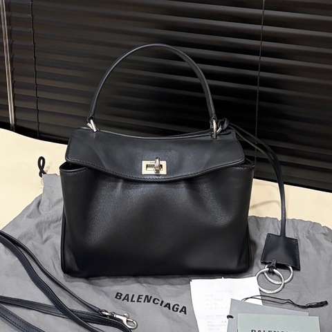 98新🖤#巴黎世家 #黑銀Rodeo mini #刷卡單購證 #防塵袋