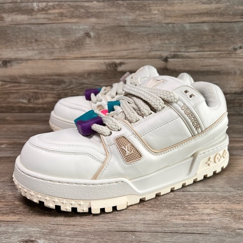 Louis Vuitton路易威登 TRAINER MAXI 白胖丁 43.5碼