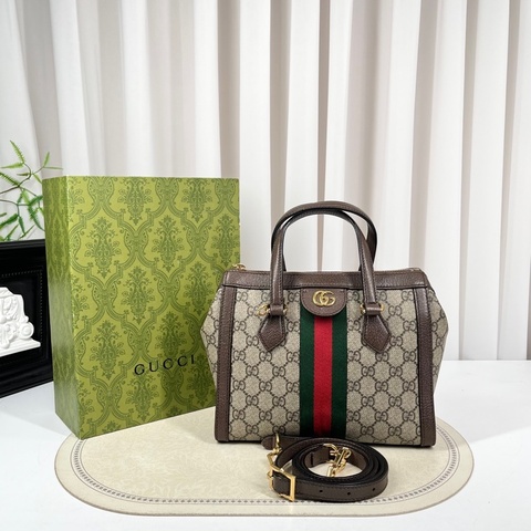 GUCCI古馳 Ophidia Tote包購物袋斜挎單肩手提包托特包