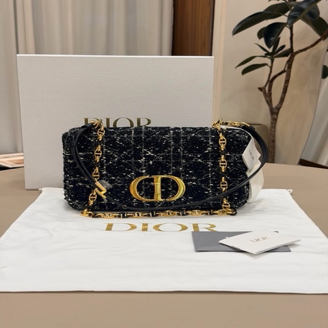 dior迪奧 粗花呢miss caro新款，底長25.5cm