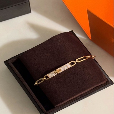 愛馬仕 Hermes Kelly Chaine手鍊黃金XS碼