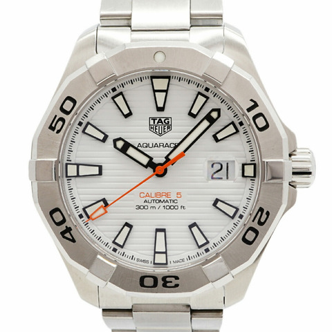 TAG Heuer Aquaracer Calibre 5 Way2013 白色錶盤男士手錶