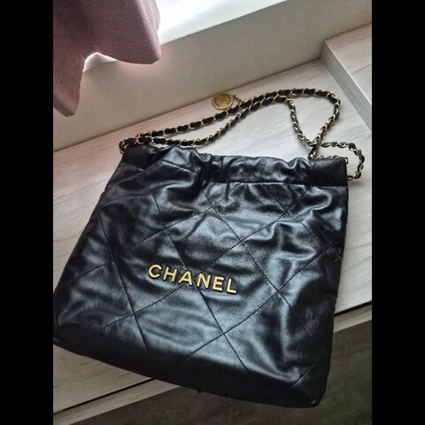 Chanel 22Bag 黑金｜小號