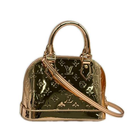 路易威登 Monogram Alma BB Cuivre M27037 手提包 青銅色塗層帆布 女士